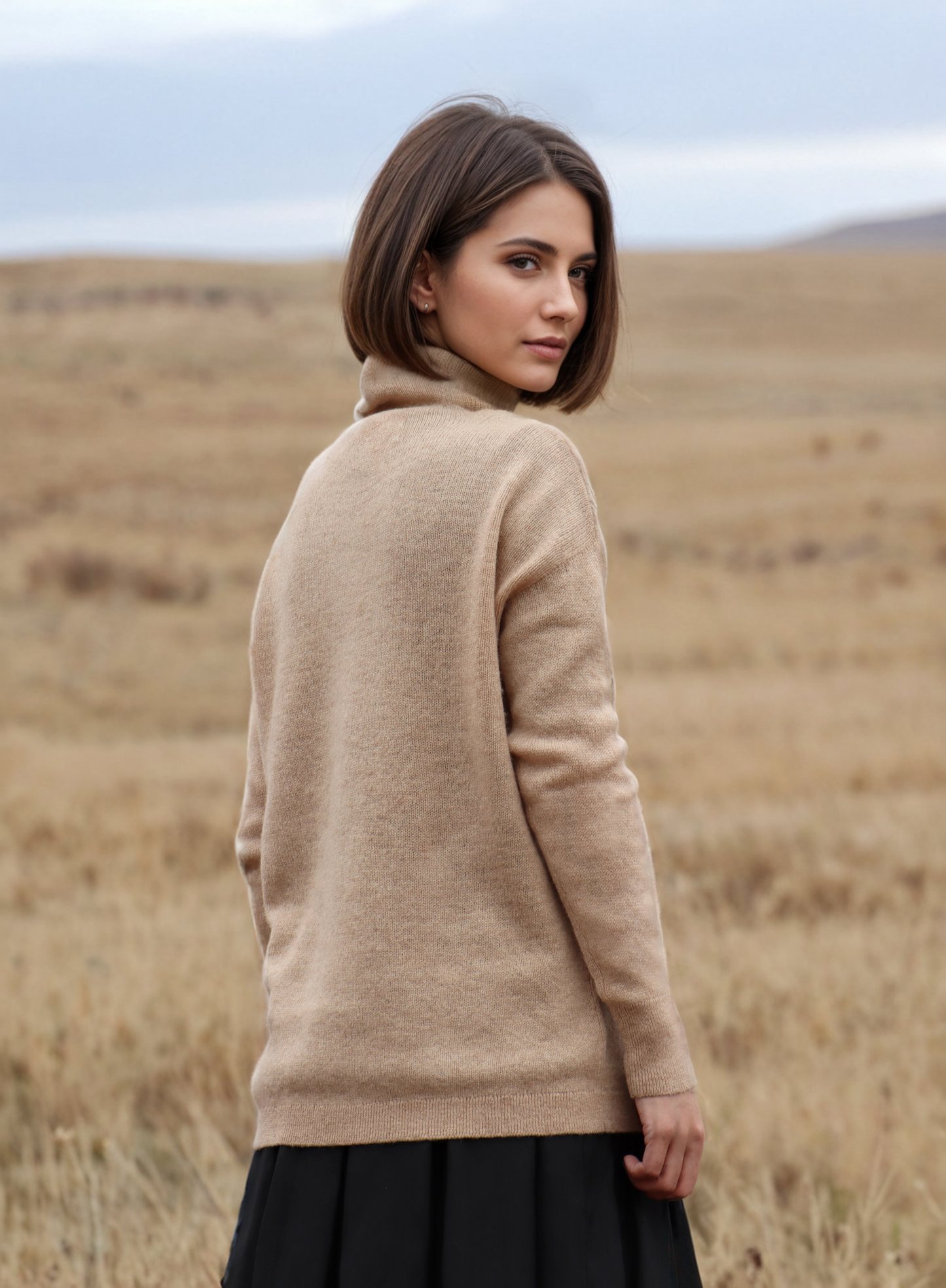 Lightweight Knitten Turtleneck Jumper