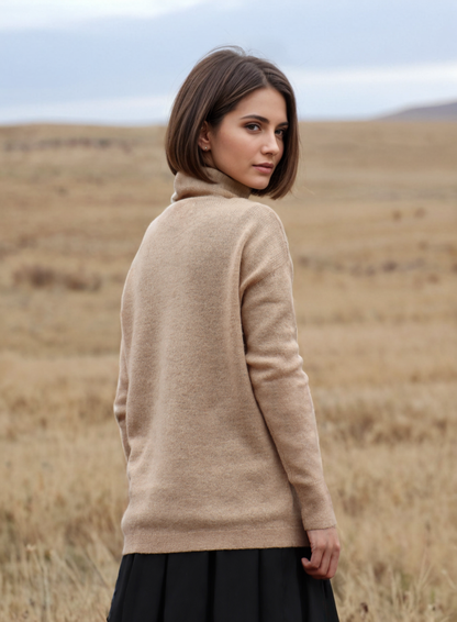 Lightweight Knitten Turtleneck Jumper