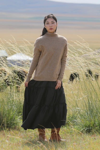 Lightweight Knitten Turtleneck Jumper