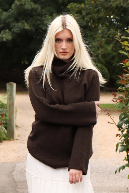 High Neck Jumper Turtleneck Sweater