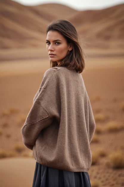 Oversized Yak Wool Jumper